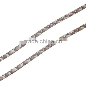 Polyurethane Leather Jewelry Thread Cord Light Brown 3.5mm( 1/8"), 5 M thumbnail-1
