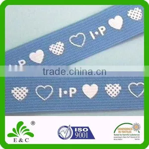 Popular Design Heart Print Screen Printing Hair Tie thumbnail-2