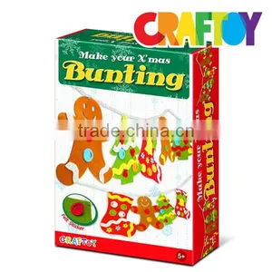 OEM Educational Toys Create Your Own X' Mas Bunting thumbnail-2