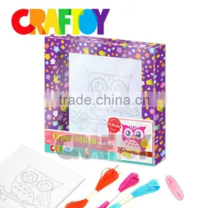 Cross Stitch Wall Art DIY Craft Toy Kit Embroidery Kit thumbnail-1