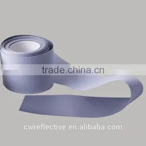 Custom 1.5cm Silver Double Sided Reflective Elastic Tape for Infant Clothing thumbnail-4