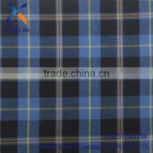 Cotton Plaid Pattern Flannel Shirt Fabric thumbnail-1