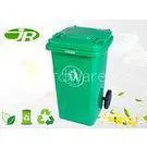 Plastic Waste Paper Bins With Wheels Plastic Kitchen Waste Bins 120 L thumbnail-1