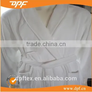 China Manufacturer 100% Cotton White Hotel Robe thumbnail-3