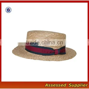 YX1500101Unisex Boater Straw Hat and High Quality Straw Hat thumbnail-1