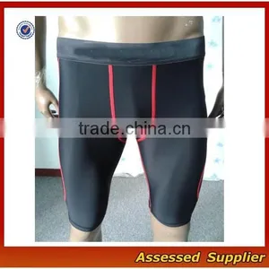OEM Athletic Apparel Compression Shorts/Wholesale Mens Polyester Spandex Compression Wear/Compression Tights---AMY15722 thumbnail-4