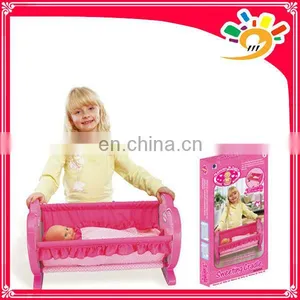Charming Design Pretend Sweeting Grade Baby Strawberry Rocking Bed Toys Without Doll thumbnail-1