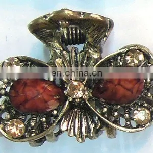 Alloy Hair Claw Clip With Rhinestone for Women or Lady thumbnail-1