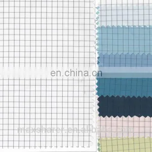 High Quality Antistatic Conducive Yarn Esd Cleanroom 5mm Strap/grid Polyester Fabric thumbnail-3