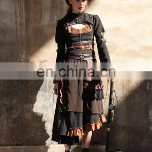 Steampunk Women's Open Chest Bolero by RQBL thumbnail-4