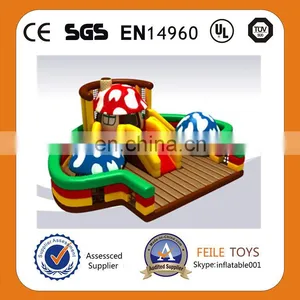 New Design Mushroom Inflatable Fun City for Sale thumbnail-1
