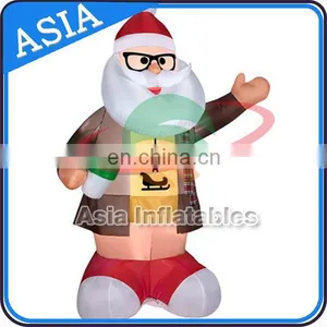 20ft Christmas Inflatable Santa For Indoor And Outdoor thumbnail-3