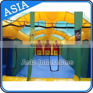 PVC Tarpaulin Inflatable Paintball Tent / Inflatable Paintball Field For Sports thumbnail-3