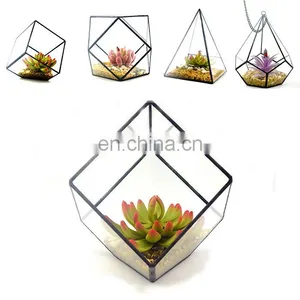 Geometric Terrarium Geometric Glass Terrarium Wholesale thumbnail-1