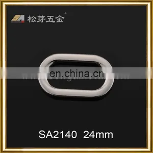 Zinc Alloy Oval Shape Loops Metal Belt Loop 24mm thumbnail-3