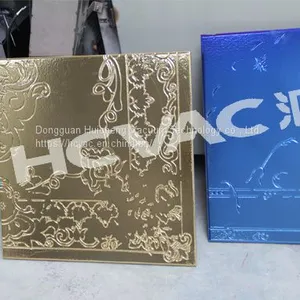 Gold Ceramic Tiles Vacuum Coating Equipment, Ceramic Mosaic PVD Gold Plating Machine (HCVAC) thumbnail-5
