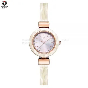 XINBOQIN Supplier Custom Brand Luxury Ladies Luxury Japan Movement PC21 Quartz Acetate Watch thumbnail-1