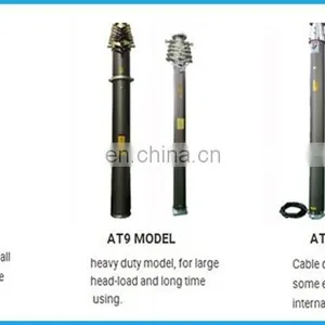 Portable Tripod Telescopic Camera Mast With Supporting Poles 4 Meters thumbnail-6