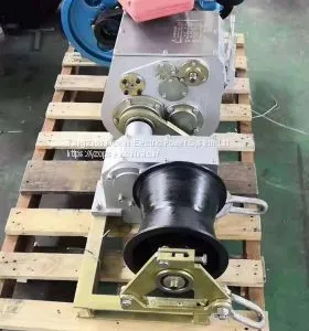 Diesel Engine Powered Winch; Pulling Motored Winch; Cable Pulling Motored Engine Winch thumbnail-4