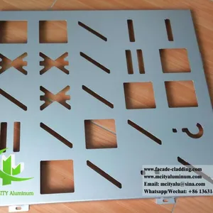 Factory Price 3.0mm Aluminum Facade Solid Aluminum Panel Metal Cladding Panel Supplier in Foshan, China thumbnail-4