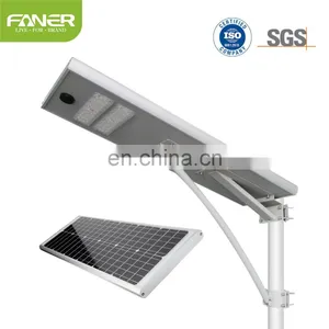 Faner Factory All in One Solar Street Light 100w IP67 Waterproof Smart Solar Street Lights With Camera Made in China for Street thumbnail-3