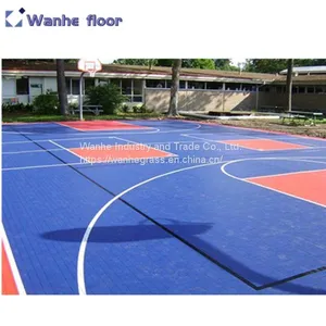 HOT HOT HOT Multi-purpose pp Tile Used Synthetic Volleyball Sport Court Flooring Mat thumbnail-3