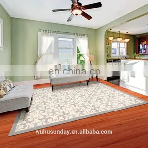 MACHINE KNITTED MICRO FIBER RUG - M567 COMTEMPARORY MODERN DESIGN thumbnail-1