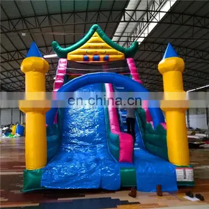 Children Jungle Forest Animal Cartoon Theme Slide / Inflatable Home Bounce House for Sale thumbnail-2