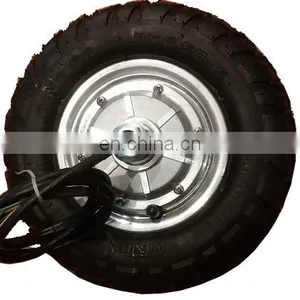 High Quality 9" Single Shaft Dual Shaft Electric Scooter Motors E-scooters Wheel Hub thumbnail-2