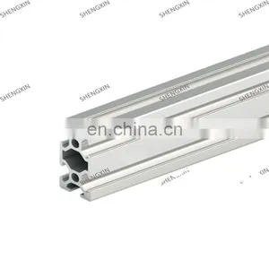 Shengxin 6061 6063 T5 T6 20X20 30X30 35x35 40X40 50X50 60X60 80X80 90X90 100X100 V T Slot Aluminium Industrial Extrusion Profil thumbnail-1