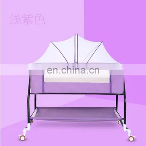 Portable Baby Crib Multifunctional Beside Sleeper OEM Bassinet thumbnail-5