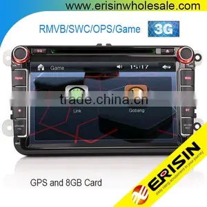 Erisin ES9611V 8" 2 Din Touch Screen Car DVD Player for Golf 5 6 thumbnail-1