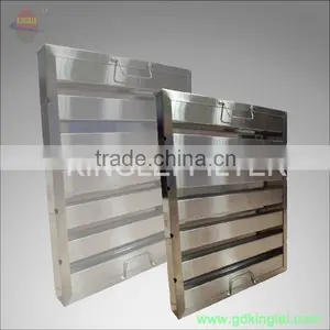 Baffle Filter Stainless Steel Material Use for Kitchen System thumbnail-2
