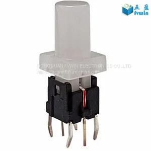 PCB Mount Illuminated Vertical Tact Switches thumbnail-1