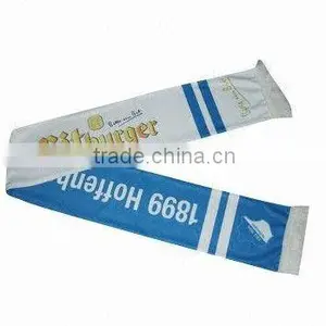 Promotional Satin Fans Scarf thumbnail-1