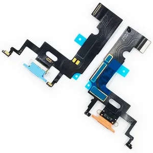 Flex Cable For IPhone XR USB Charging Dock Port MIC Headphone Audio Jack Charger Connector Part Replacement thumbnail-5