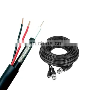 Coaxial RG59 2C Siamese Cable CCTV Camera Cable With BNC DC Connector thumbnail-1