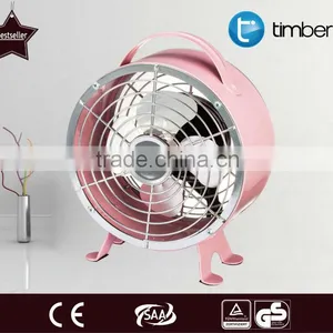 Beautiful Mini Clock Fan Gift Preferred DC USB Table Gift Fan thumbnail-1