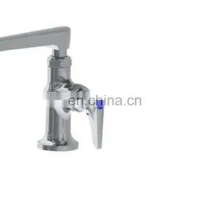 Single Pantry Faucet Single Hole Base Deck Mount 8inch Cast Spout thumbnail-1