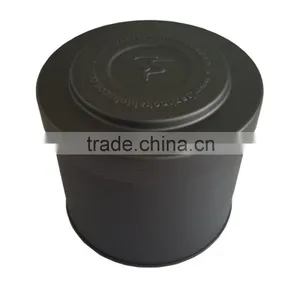 Round Tobacco Tin Container thumbnail-1