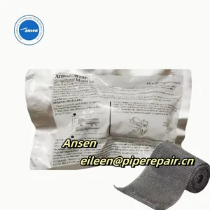 China Manufacturer Cold Shrink Wrap Around Cable Sheath Repair Kits Pu Resin Armored Cast 15 Foot thumbnail-1
