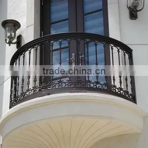 GYD-15B067 Wrought Iron Curved and Balcony Floor Covering thumbnail-2
