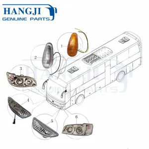 Other Performance Parts Bus Headlight 4121-00160 Led Headlamp QA915 03 ZK6122 Bus Parts & Accessories thumbnail-1