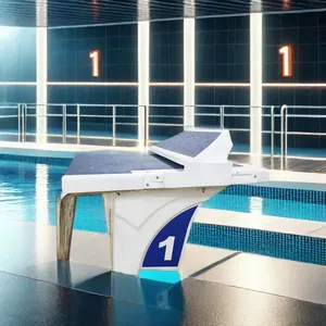PIKES High Quality Competition Starting Block Stainless Steel Pool Platform With Acrylic and Fiberglass Material thumbnail-1