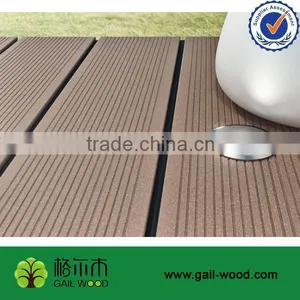 2.6kgs/M 140*25mm With Groove Wpc Floorng thumbnail-1