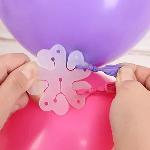 Wholesale Blossom Shape Blower Flower Seal Clip Balloons Sealing Clip Balloon Clips to the Arches Party Supplies thumbnail-3