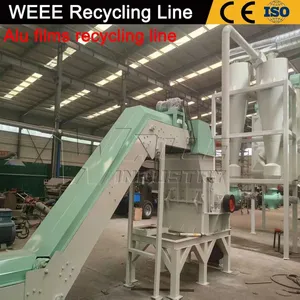 E Waste Home Appliance Recycling Plant Refrigerator Shredding And Sorting Production Line thumbnail-1