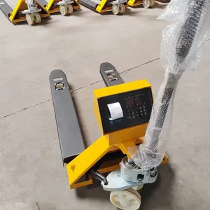 Electric Loading Hand Forklift Truck Pallet Truck Manual Pallet Jack With Weigh Scale thumbnail-5
