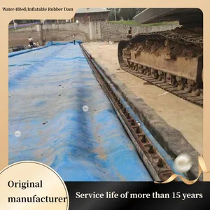 EPDM Rubber Dam for Small-Scale Hydropower Generation and Water Level Regulation thumbnail-3
