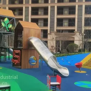 Outdoor Playground Equipment for Children, Customized Non-powered Facilities for Kindergartens, Communities, and Scenic Spots thumbnail-3